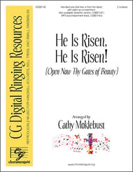 He Is Risen, He Is Risen! Handbell sheet music cover Thumbnail